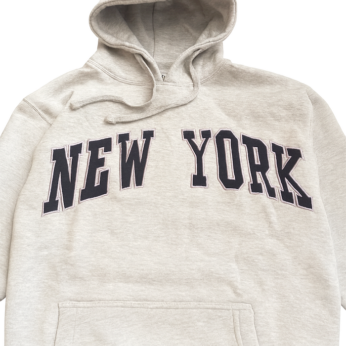 New York Jersey Appliqué Hoodie (2 Colors)
