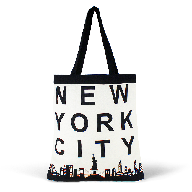Reinforced Skyline of New York City Tote Bag