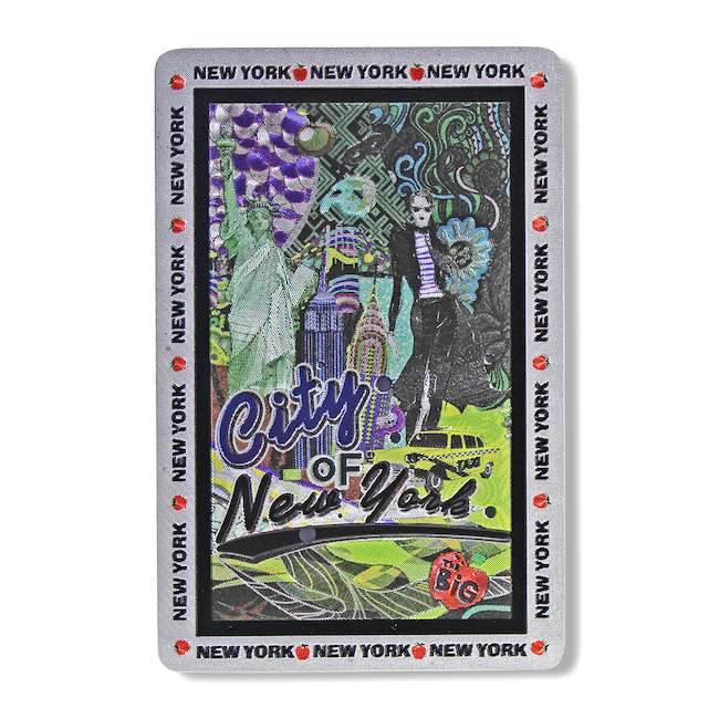 Chic & Fab "City of New York" Gold Foil Playing Cards