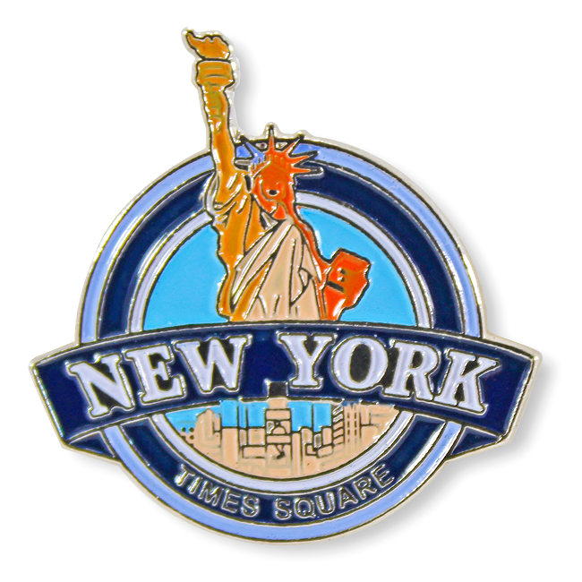 Classic Times Square Originals Liberty Lapel Pin (3 Colors)