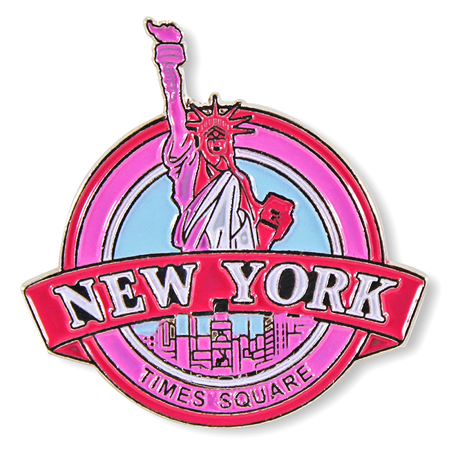 Classic Times Square Originals Liberty Lapel Pin (3 Colors)