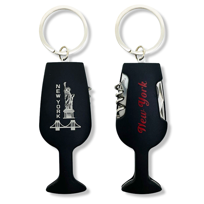 New York Multi-Tool Bar Accessory Keychain (2 Colors)