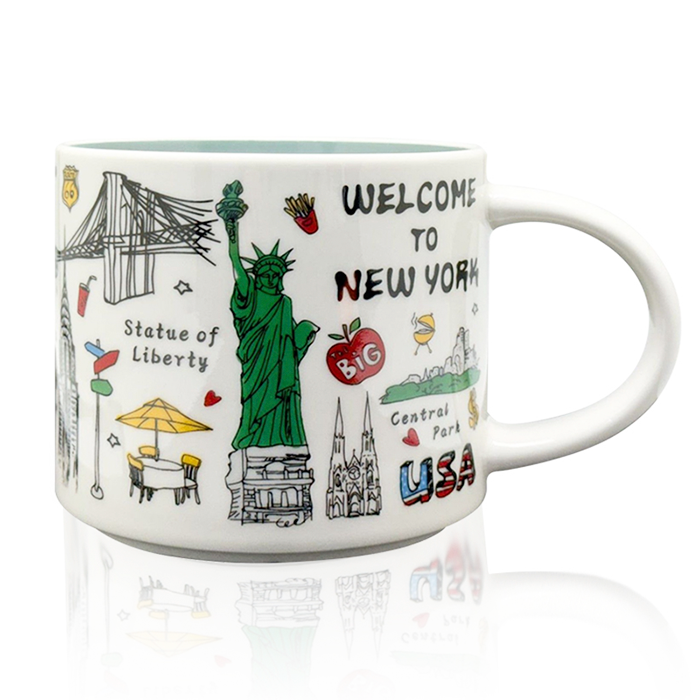 12oz Welcome to New York Ceramic Mug