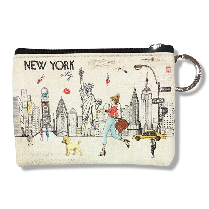 Skyline Walk "New York" Zip Pouch