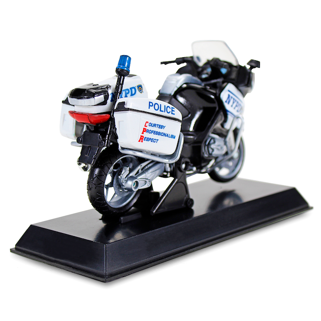 BMW Highway Patrol NYPD Motorcycle Die-Cast Model Collectible (1:18)
