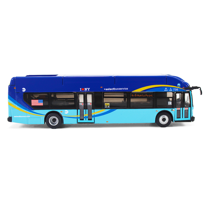 Die-Cast Collectible Select MTA Bus Model (1:87 Scale)