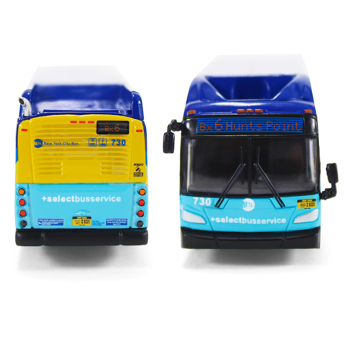 Die-Cast Collectible Select MTA Bus Model (1:87 Scale)