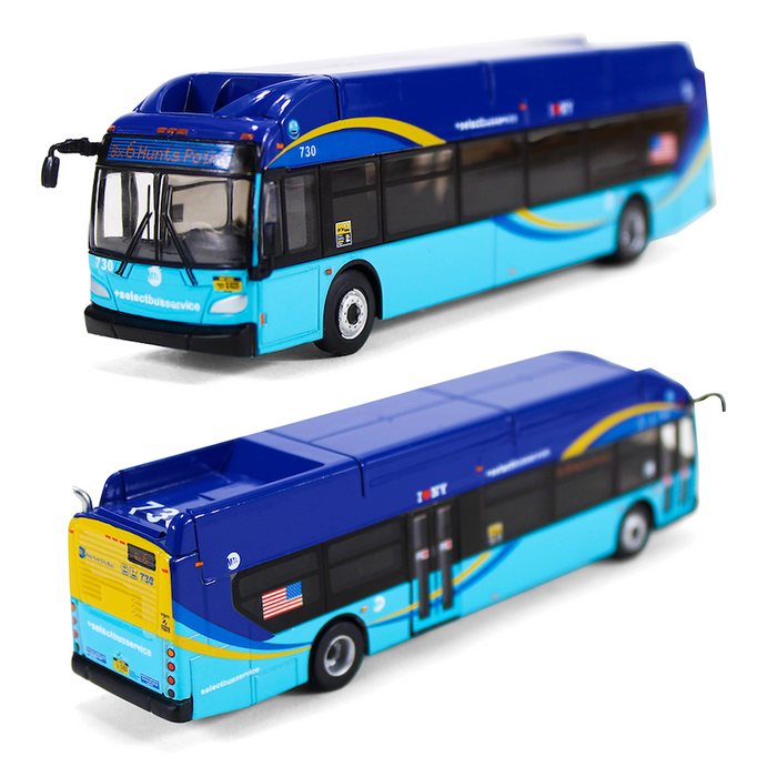 Die-Cast Collectible Select MTA Bus Model (1:87 Scale)