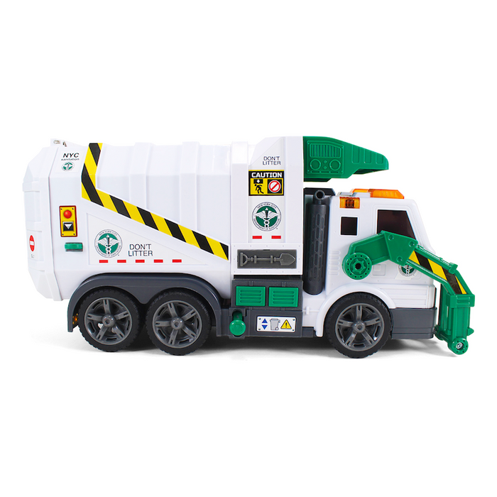 Official DSNY Front-Load Dumpster Garbage Truck (Battery Powered)