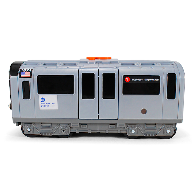 Official Motorized MTA Subway Train Toy Model w/ Lights-Sound-Motion