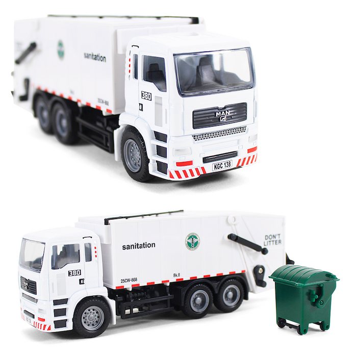 Die-Cast Collectible DSNY Waste Collector Truck & Dumpster (1:67)