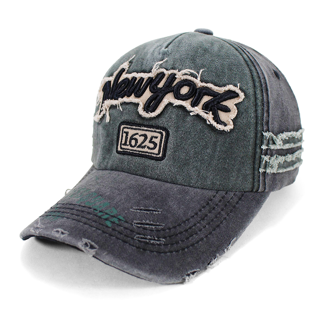 Distressed "New York" Trucker Hat | Vintage Style NY Hat (3 Colors)