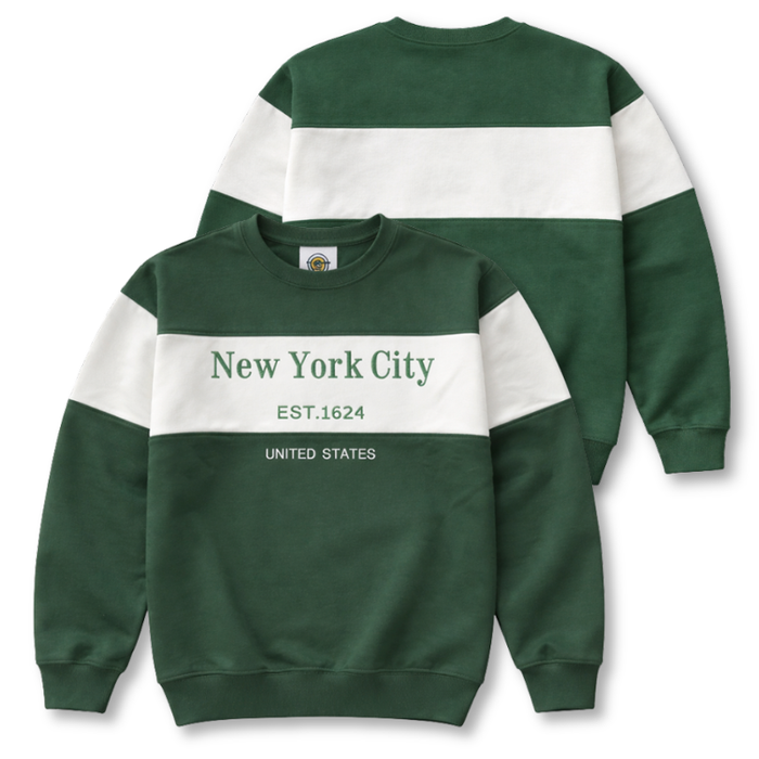 New York City Heritage Dual Blend Crewneck (3 Colors) — NYGiftloft