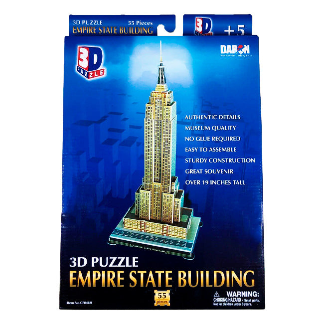 55 Piece 3D Empire State Building Puzzle