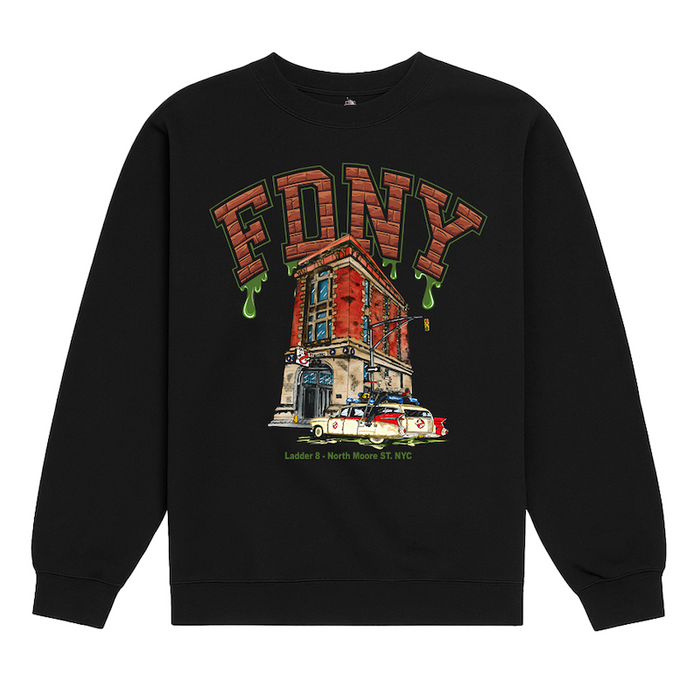 Ectoplasm FDNY Hook & Ladder 8 Sweatshirt (6 Sizes)