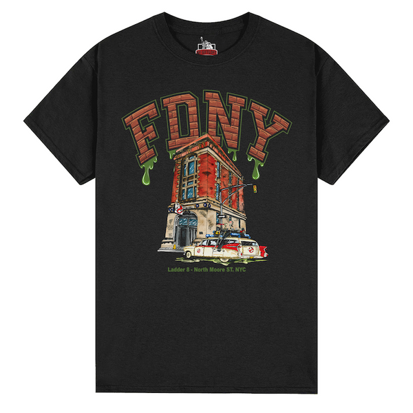 Ectoplasm FDNY Hook & Ladder 8 T-Shirt (7 Sizes) — NYGiftloft