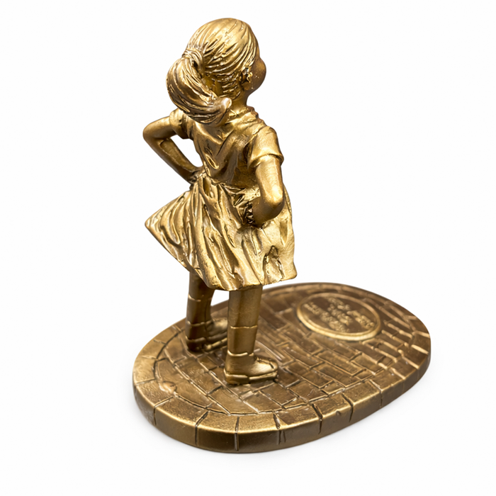 Fearless Girl – Wall Street Mini Statue (4")