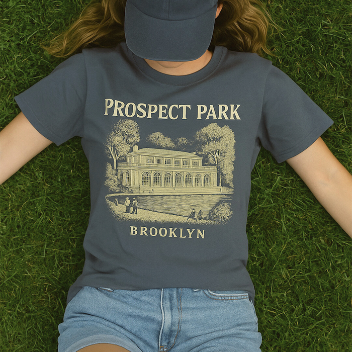 Vintage Navy Prospect Park Brooklyn T-Shirt