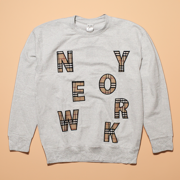 BB House Check Inspired Upscale Lab New York Sweatshirt (4 Colors)