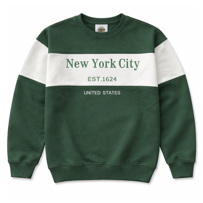 New York City Heritage Dual Blend Crewneck (3 Colors) — NYGiftloft