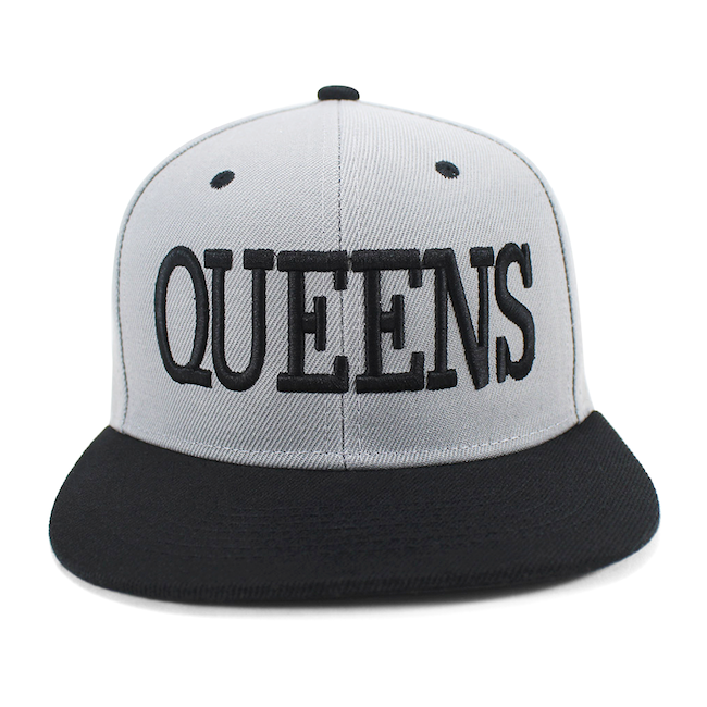 Classic QUEENS Snapback Hat | Queens Flat Cap (2 Colors)