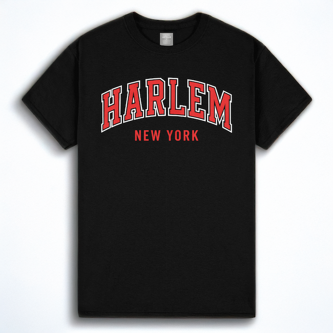 Classic HARLEM New York T-Shirt (5 Colorways)