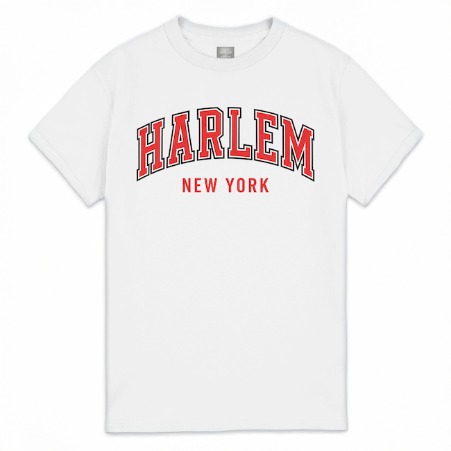 Classic HARLEM New York T-Shirt (5 Colorways)