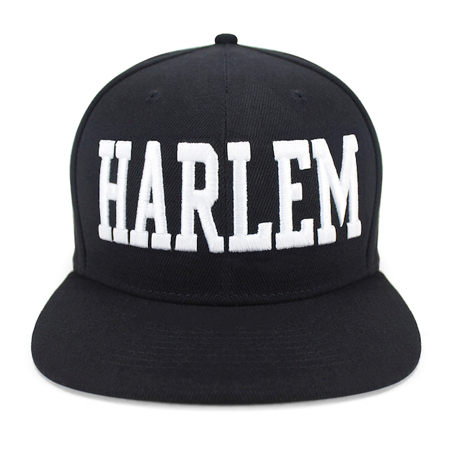 Classic HARLEM Flat Hat | HARLEM Snapback Cap (2 Colors)