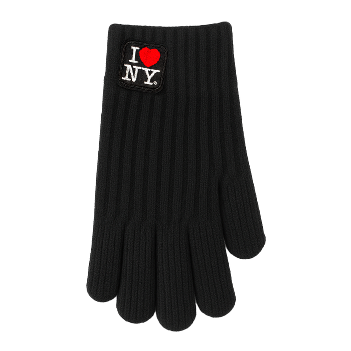 I ❤️ NY Ribbed Knit Touchscreen Gloves