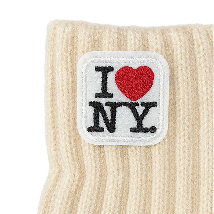 I ❤️ NY Ribbed Knit Touchscreen Gloves