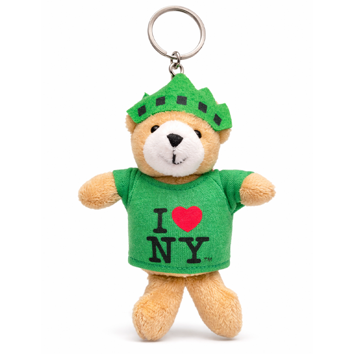 Teddy of Liberty — I ❤️ NY Keychain