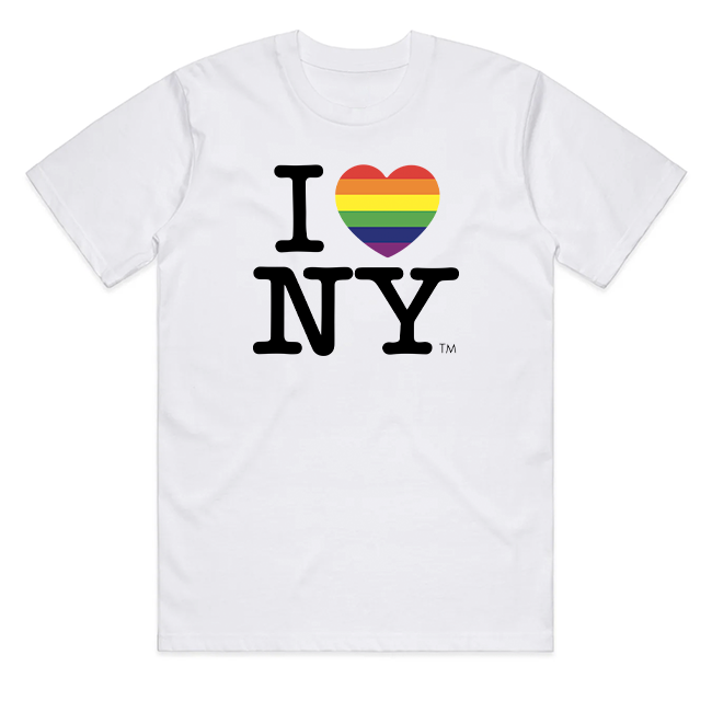 I Love NY Pride T Shirt (6 Sizes)