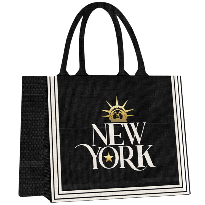 NEW YORK GOLD Emblem Book Tote