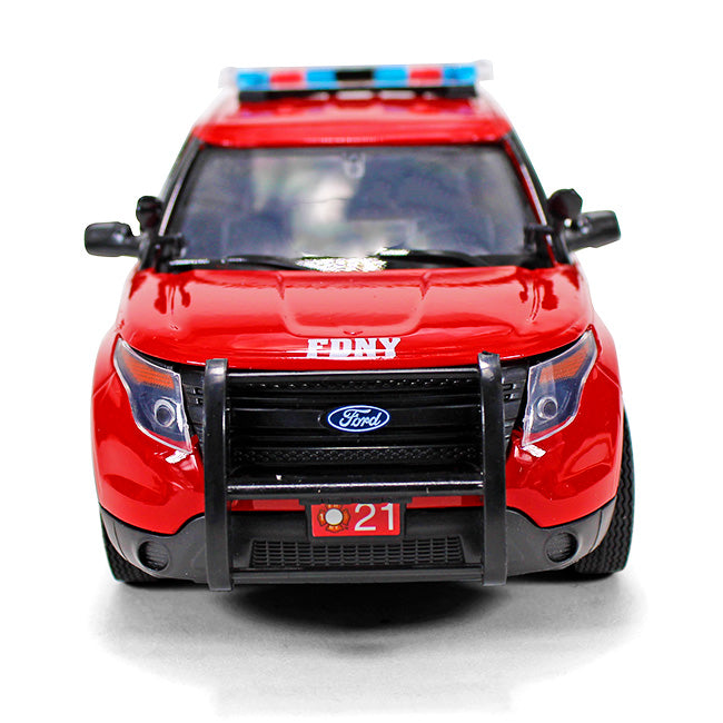 1:24 Scale Die-Cast Ford Explorer FDNY Toy Car Fleet Vehicle