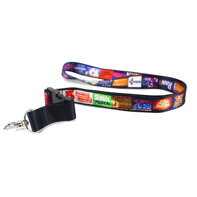 Broadway Shows New York Lanyard | Broadway Show Gifts