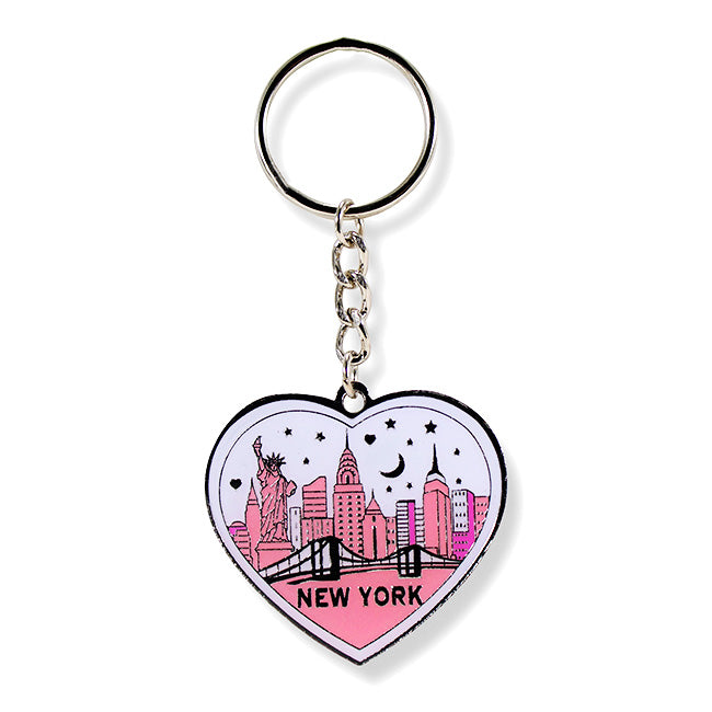 New York Gift For Her Heart of New York Keychain