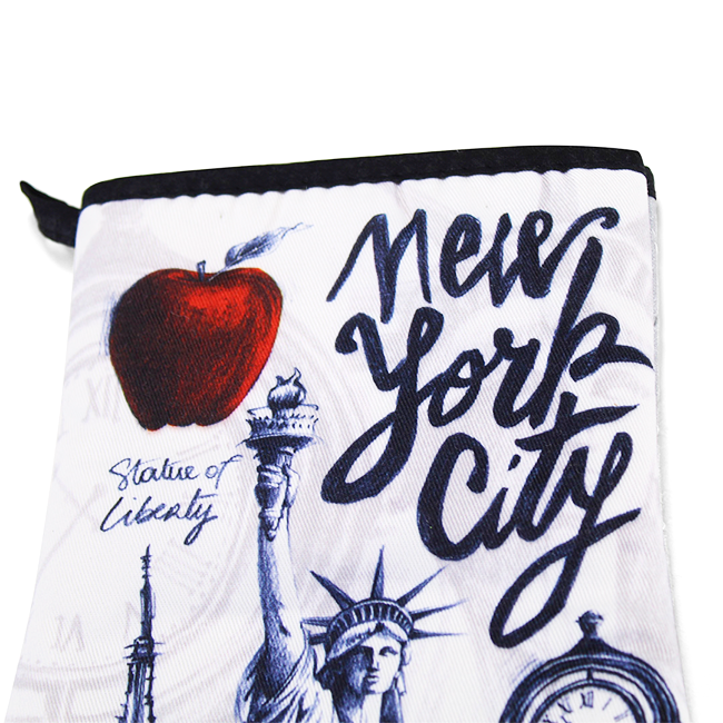 Big Apple Monuments NYC Oven Mitt & Pot Holder Combo