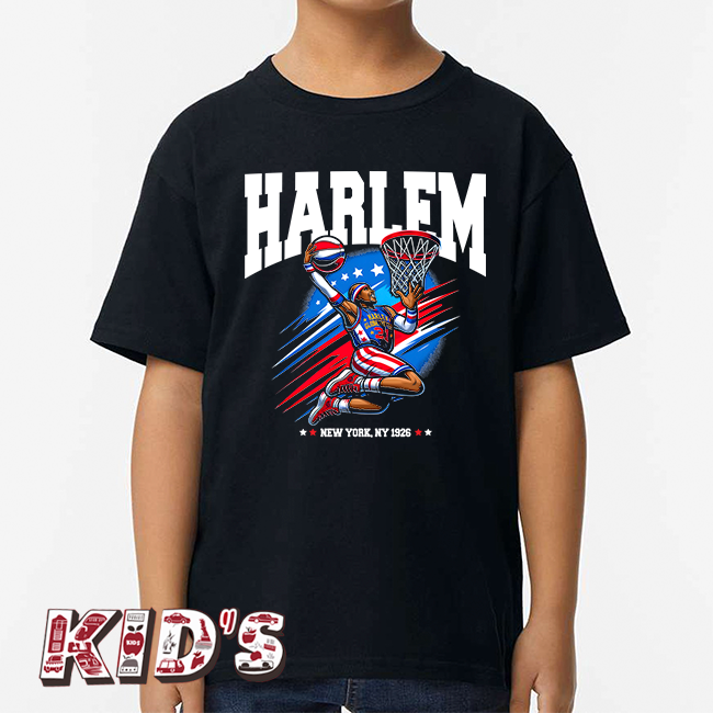 Kid's Harlem Originals Globies T-Shirt (6 Sizes) (Ages 3 to 14+)