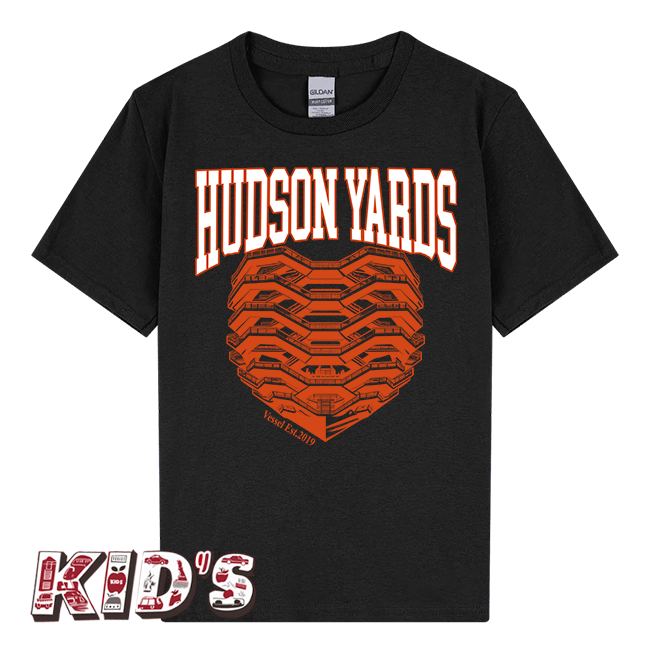 Kid's Hudson Yards Vessel EST. 2019 T Shirt (6 Sizes) (Ages 3 to 14+)