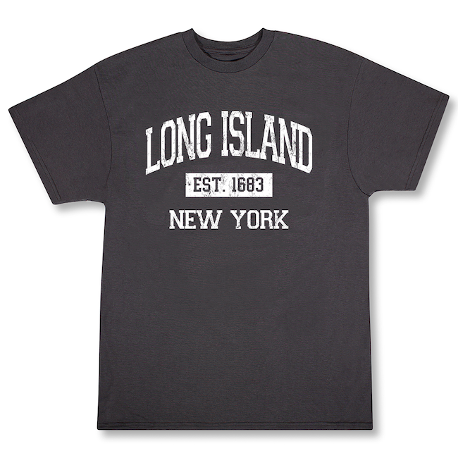Vintage Est. 1683 LONG ISLAND Shirt (4 Colors) | Long Island T Shirt