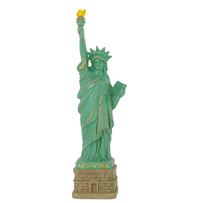 Metallic Statue of Liberty Fridge Magnet | NYC Christmas Gifts