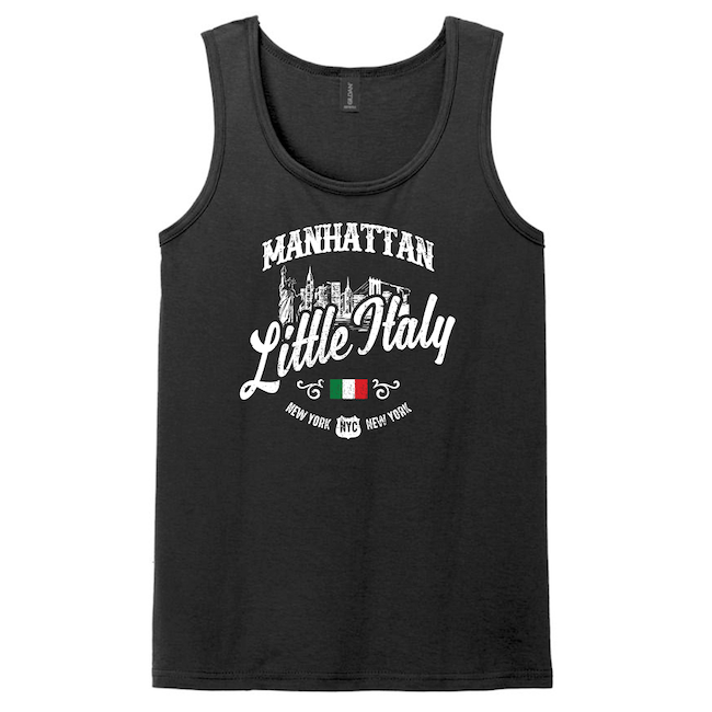 Classic Manhattan Little Italy Tank Top (2 Colors)[6 Sizes]