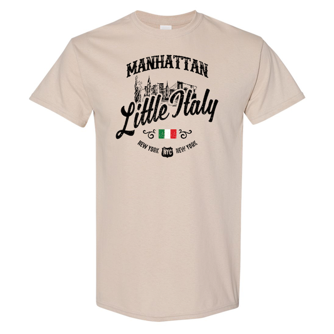 Classic Manhattan Little Italy Shirt (2 Colors)[6 Sizes]