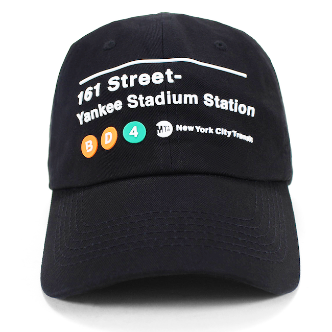Yankee Stadium Station MTA Baseball Cap (Velcro Adjustable)