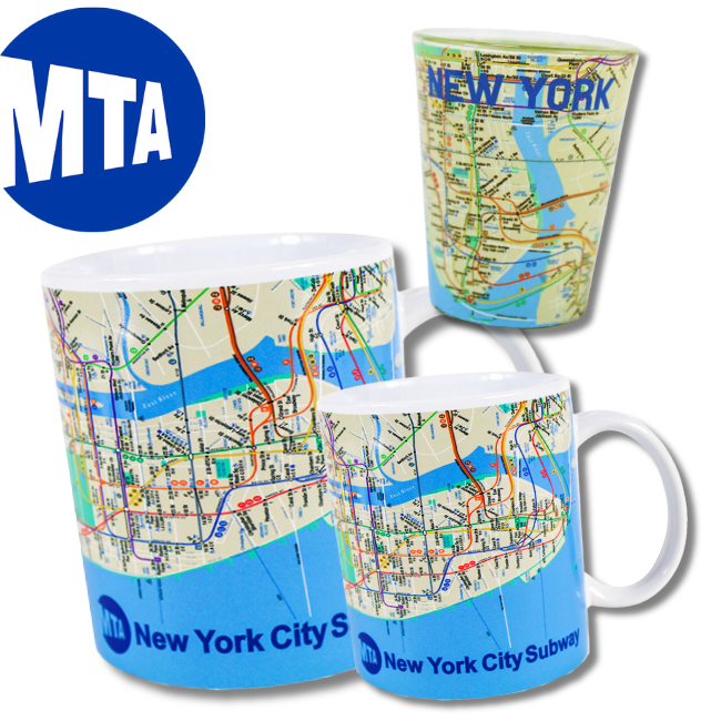 MTA Store Merch Bar & Drink Bundle | New York Transit Shop (3-piece Set)