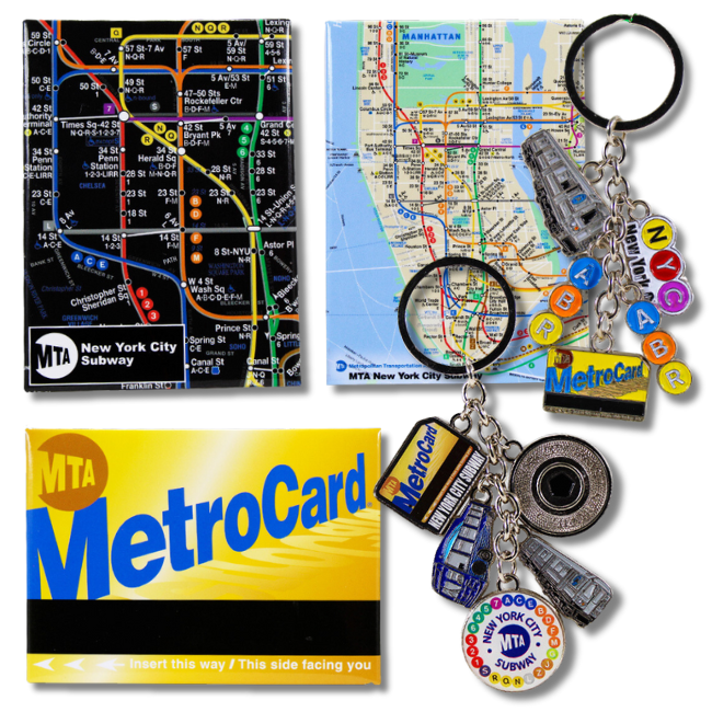 MTA Store Merch Keychains & Bundle New York Transit Shop (5