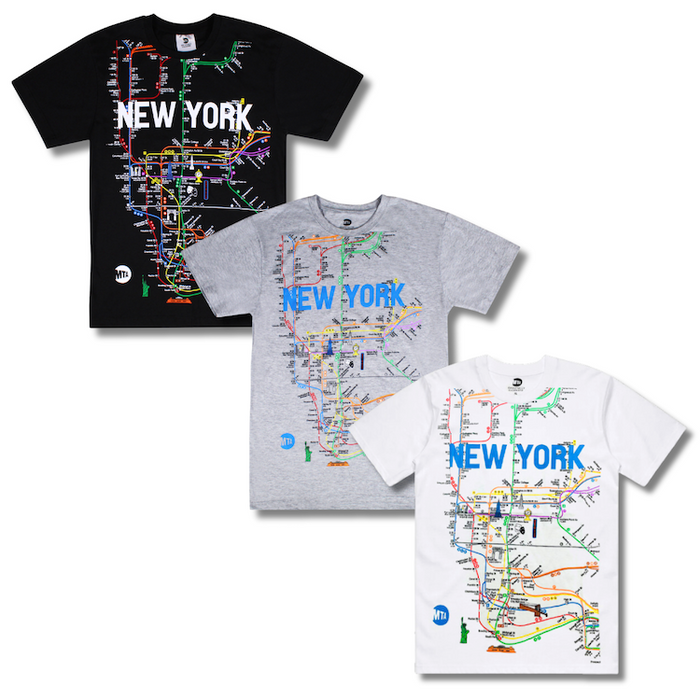 Official MTA Shirt Bundle | 3-Piece NYC Subway Shirt Set (3 Colors)