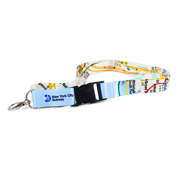 Official New York City MTA Map Lanyard | MTA Gift Shop