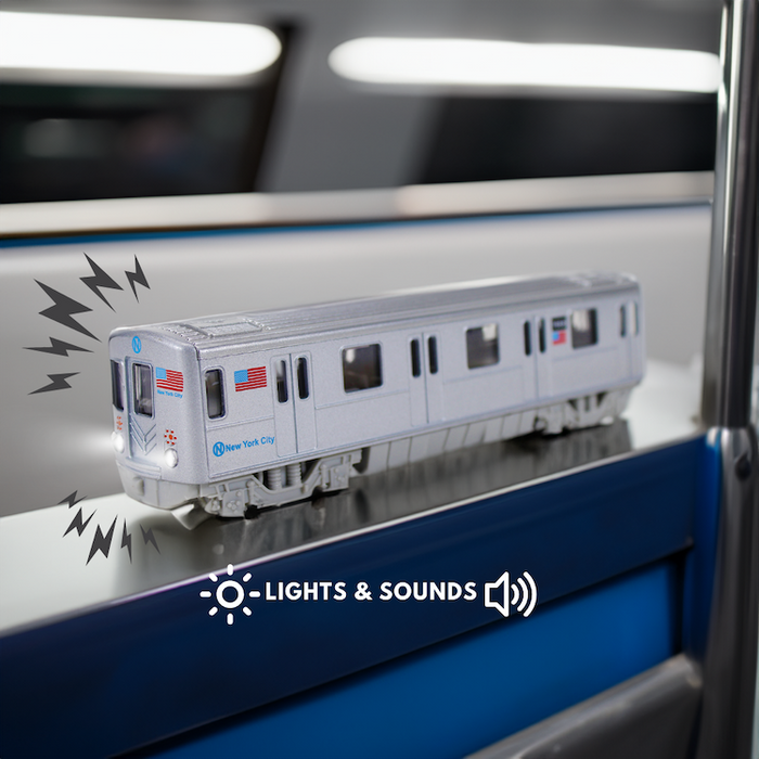 MTA Subway Train Toy w/ Lights & Sounds | NYC Subway Train Toy Model