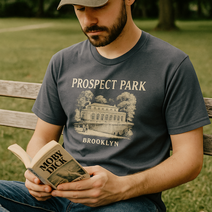 Vintage Navy Prospect Park Brooklyn T-Shirt